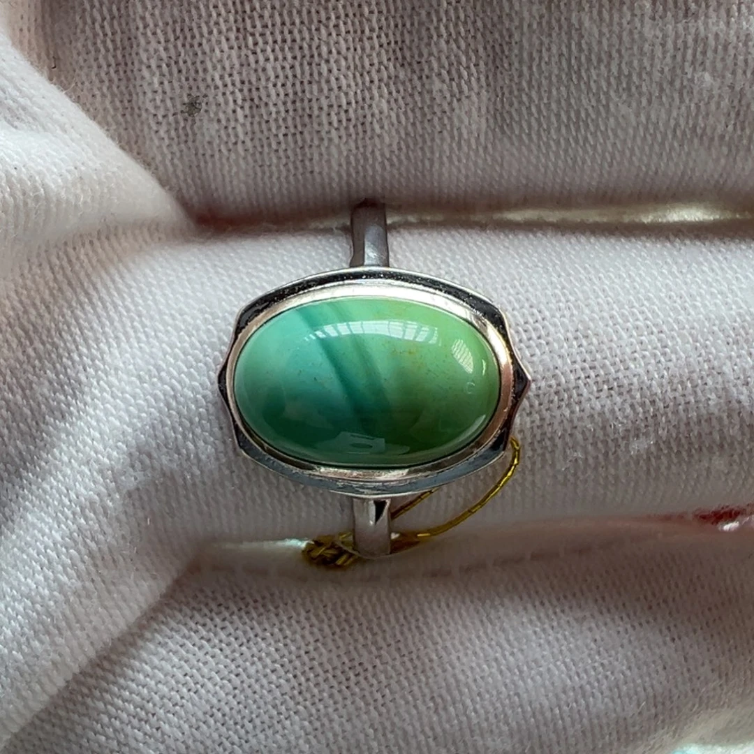 绿松石银S925镶嵌配饰