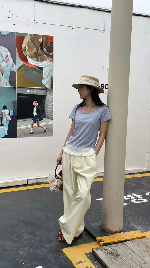 十三行TB-夏季福秒打揽设计圆领T恤#36920
