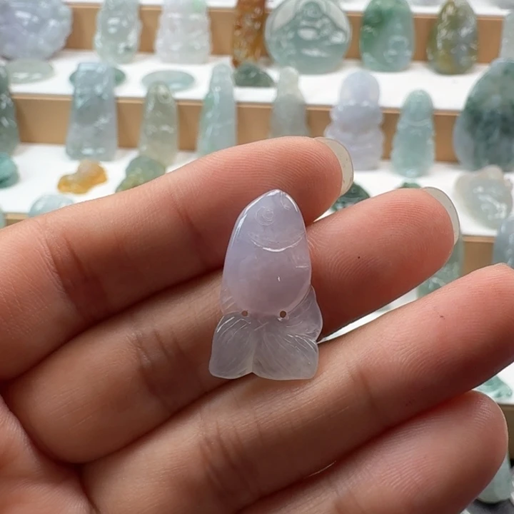 翡翠未镶嵌项链翡翠