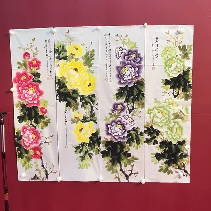 国画手绘国画作品