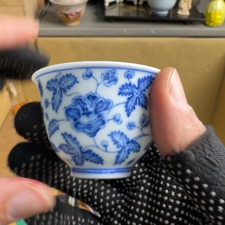 砖雕瓷器工艺品摆件