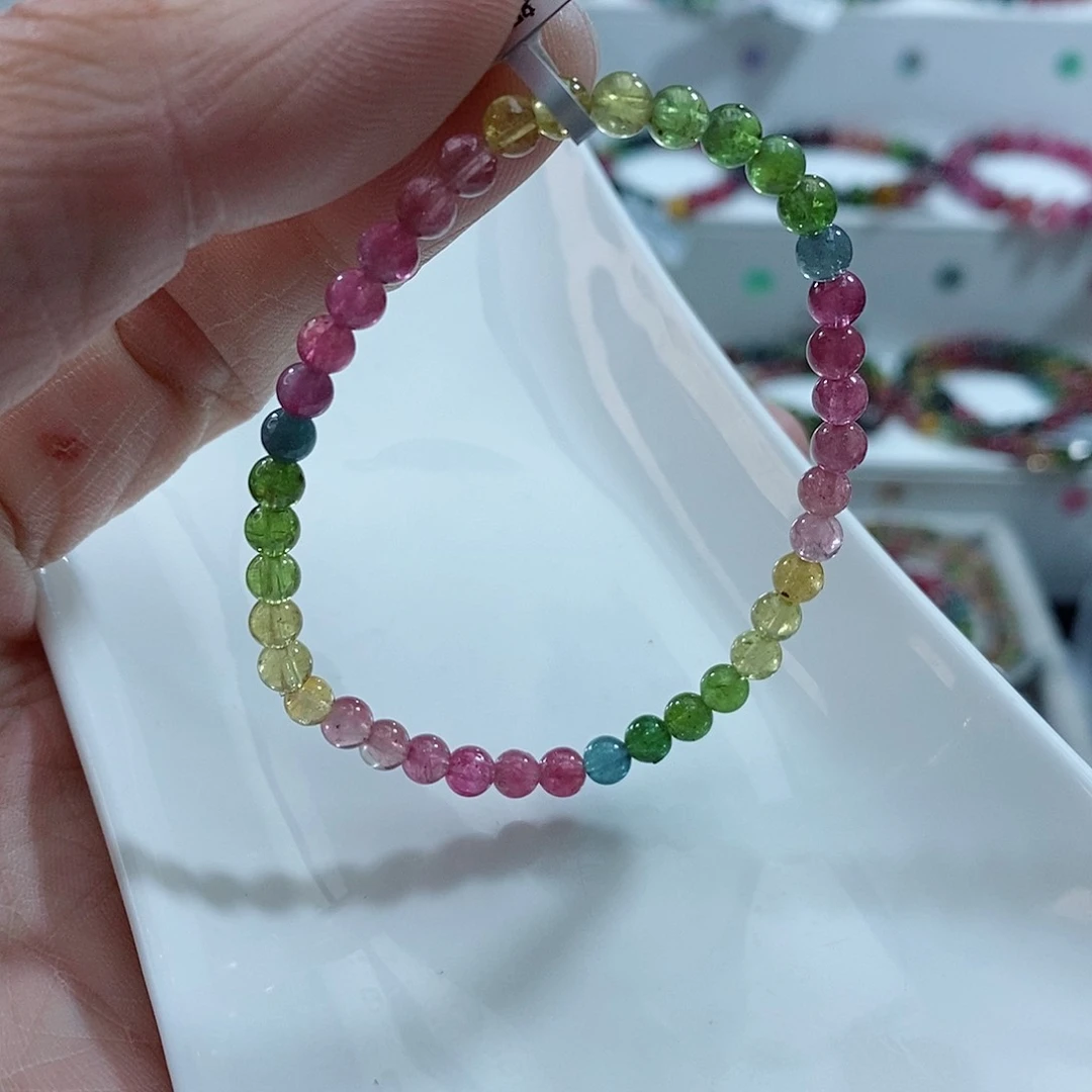 碧玺手链未镶嵌手链