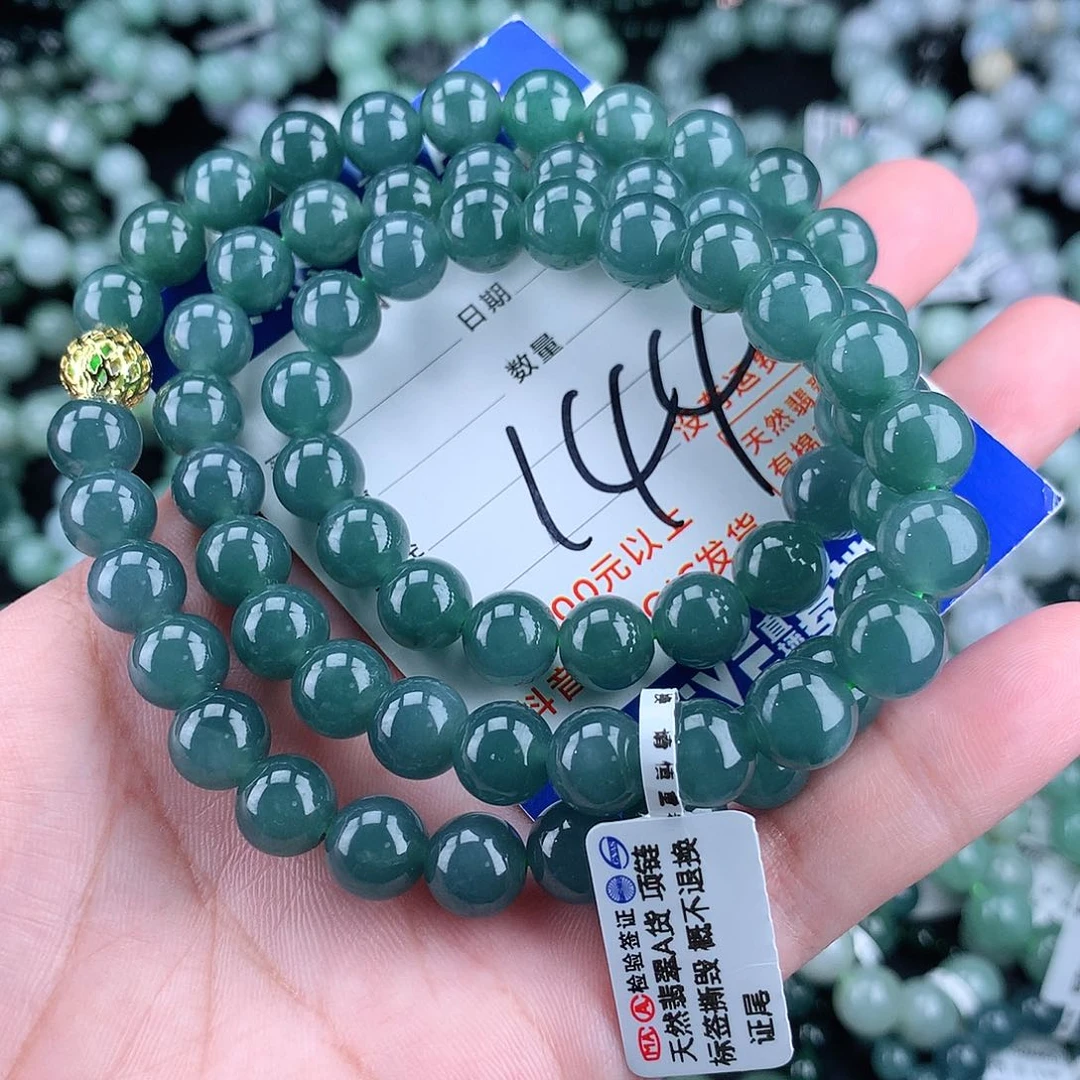 翡翠毛衣链未镶嵌10m