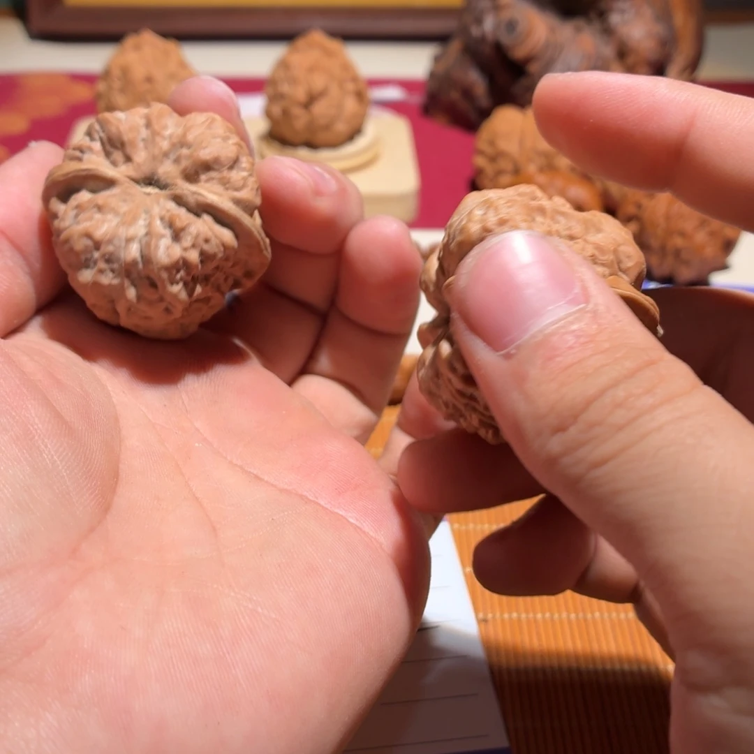 蛤蟆头文玩核桃A12