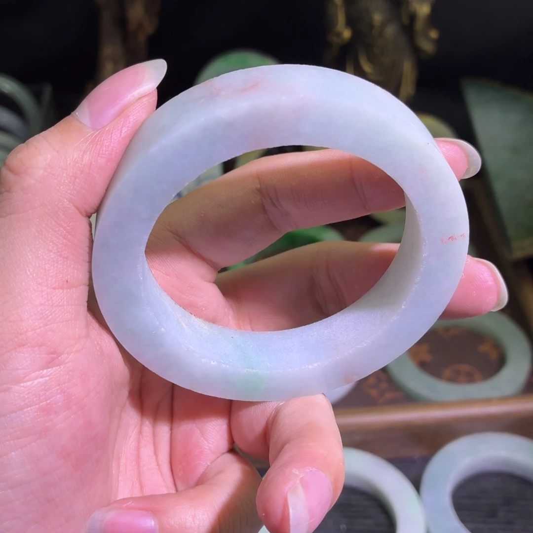 定制翡翠未镶嵌缅甸翡翠A货手镯毛胚定制