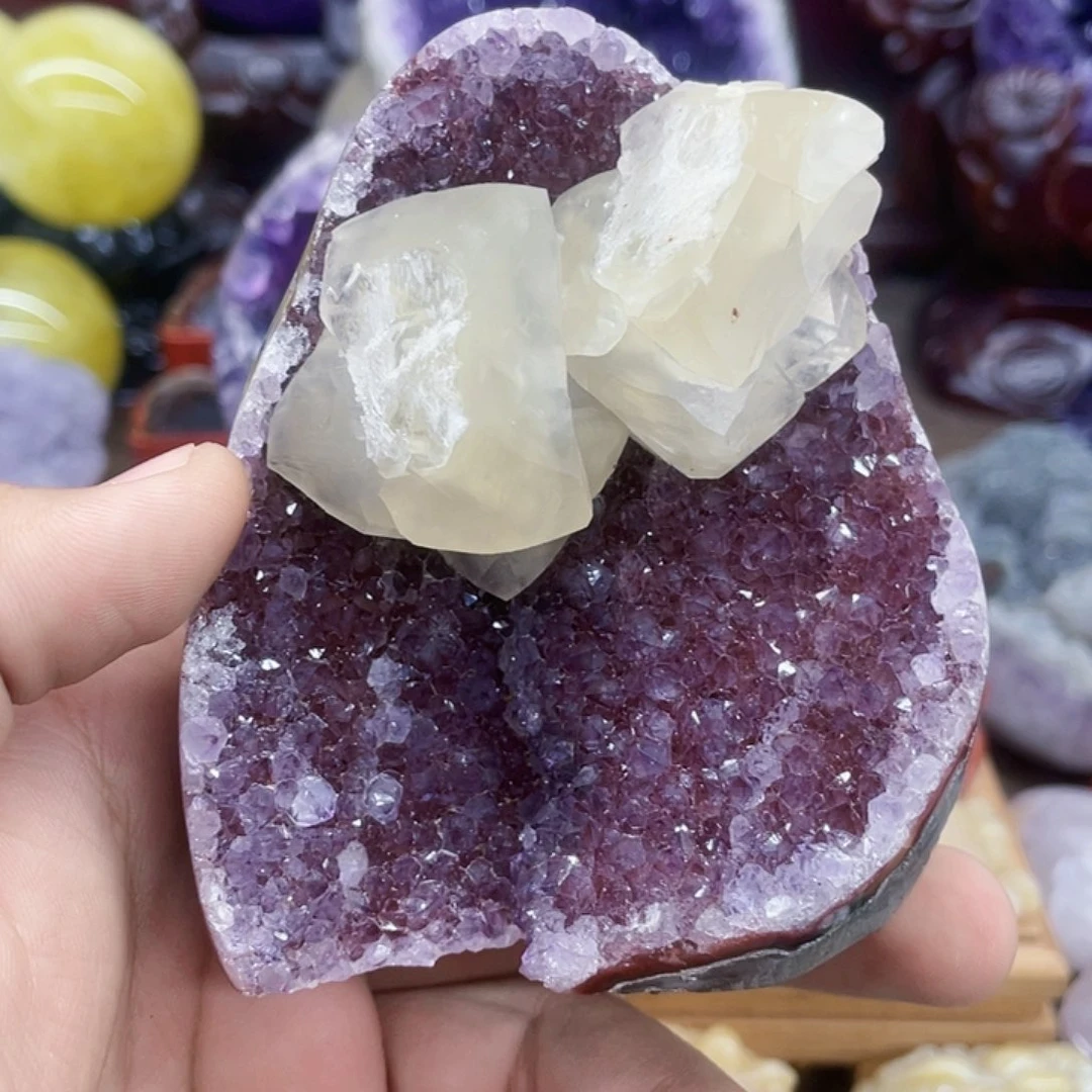 大型摆件（非配饰）紫晶未镶嵌