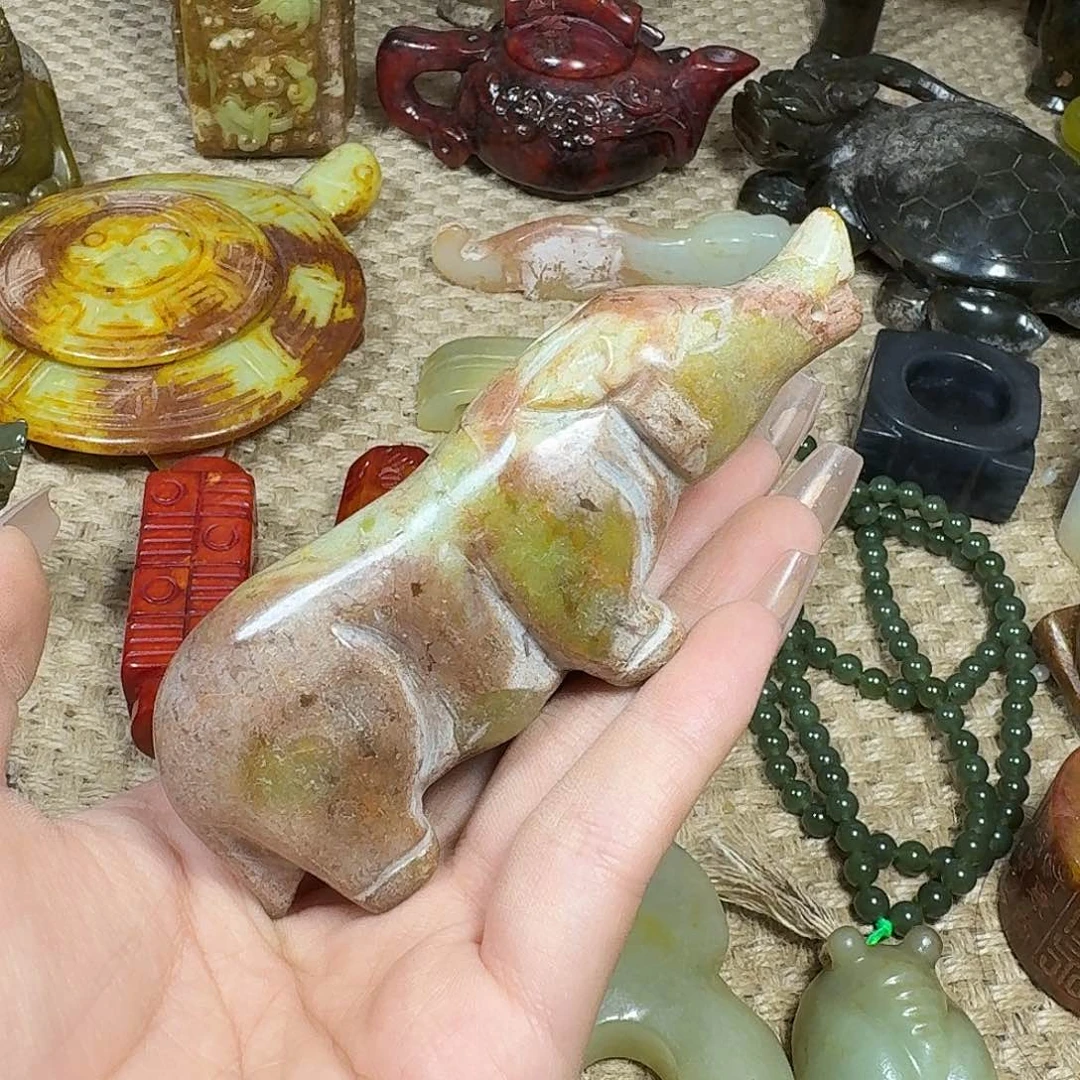 白玉菩提吊坠挂件