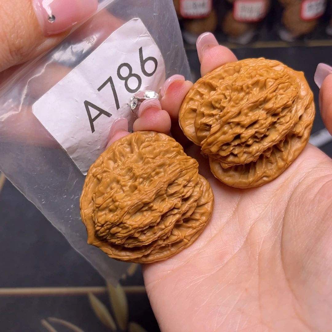 吊坠文玩核桃堂上虎全品45