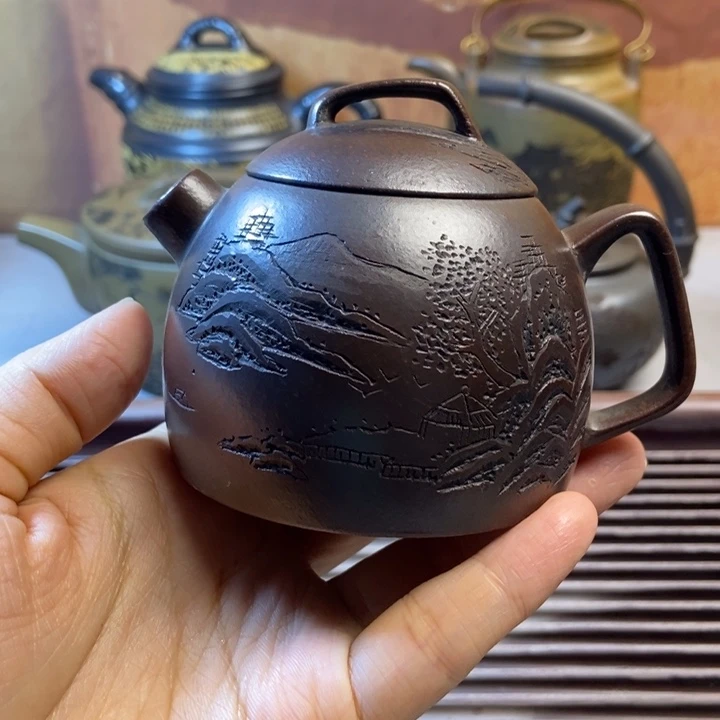 茶壶紫砂紫砂全手工