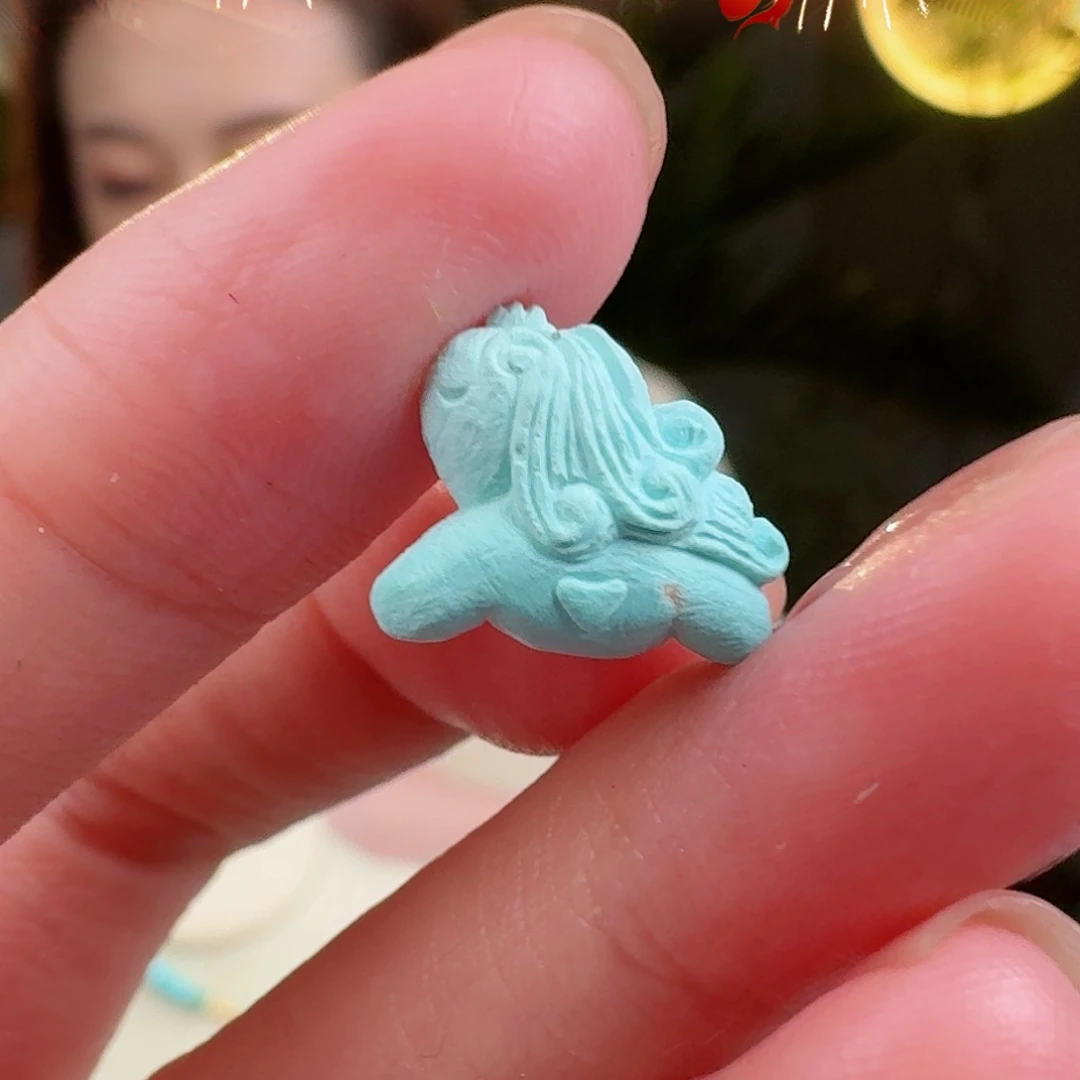 绿松石珠宝奇石未镶嵌