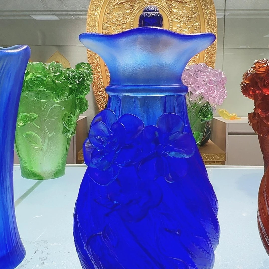 【闪购商品】手工艺品琉璃花瓶