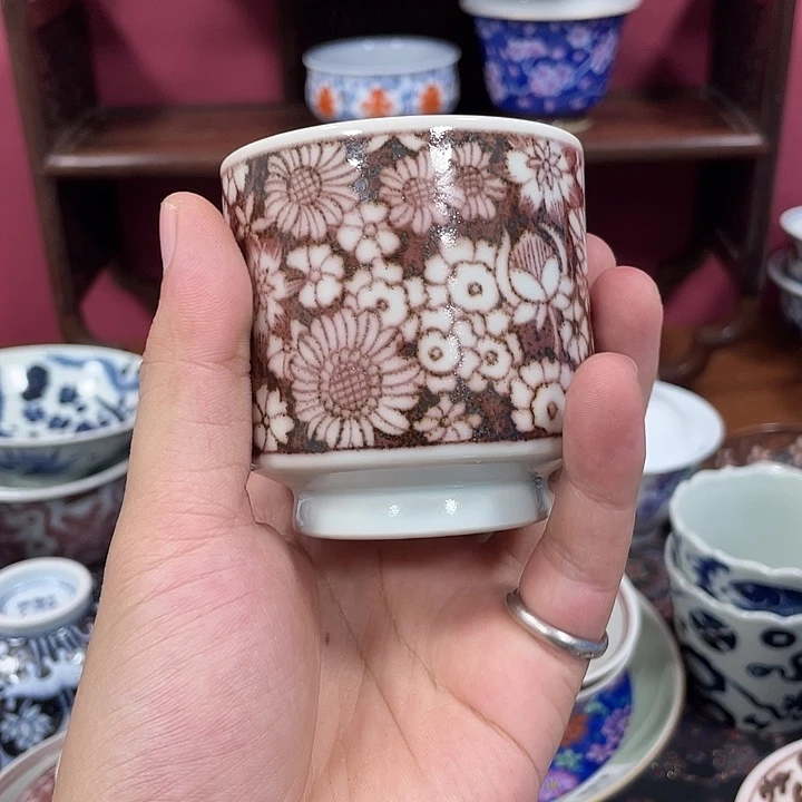 杯子景德镇陶瓷老陶