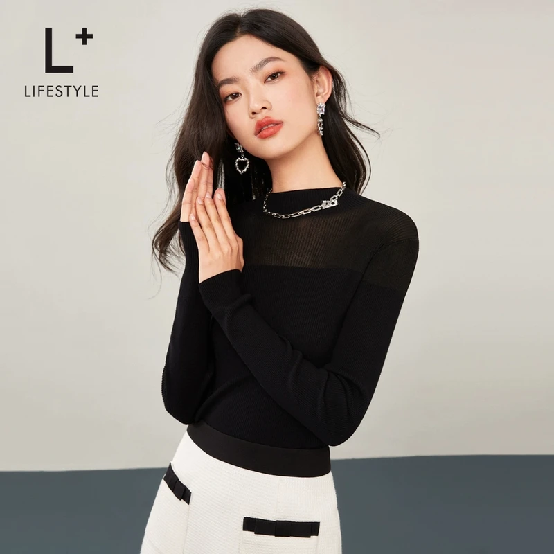 【籽言专享lifestyle】长袖套头毛衫 L3171398