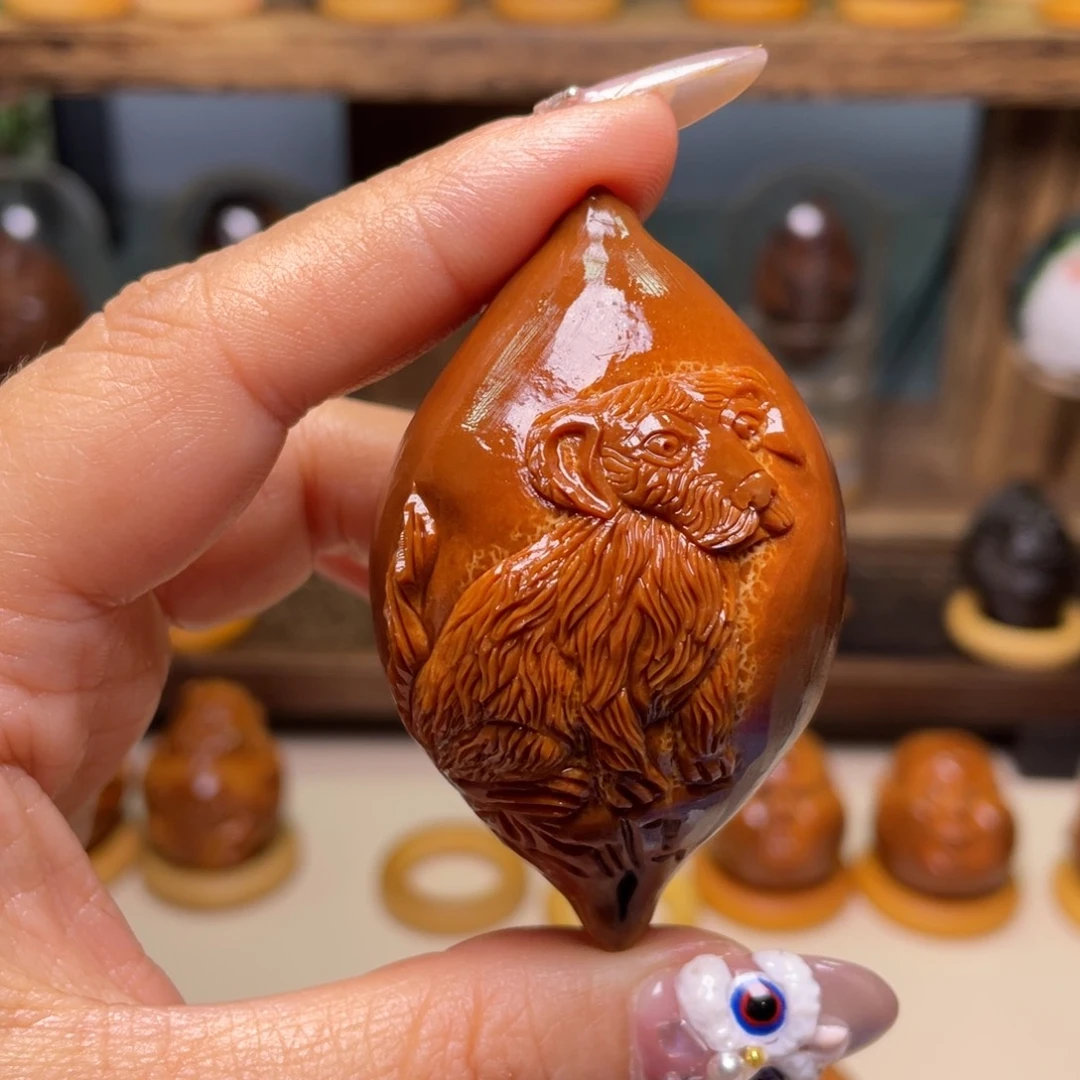 佛螺菩提吊坠佛**念生肖狗守护一颗