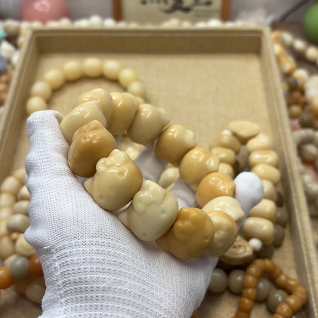 吊坠菩提根/象牙果牙果瑕疵机抛525