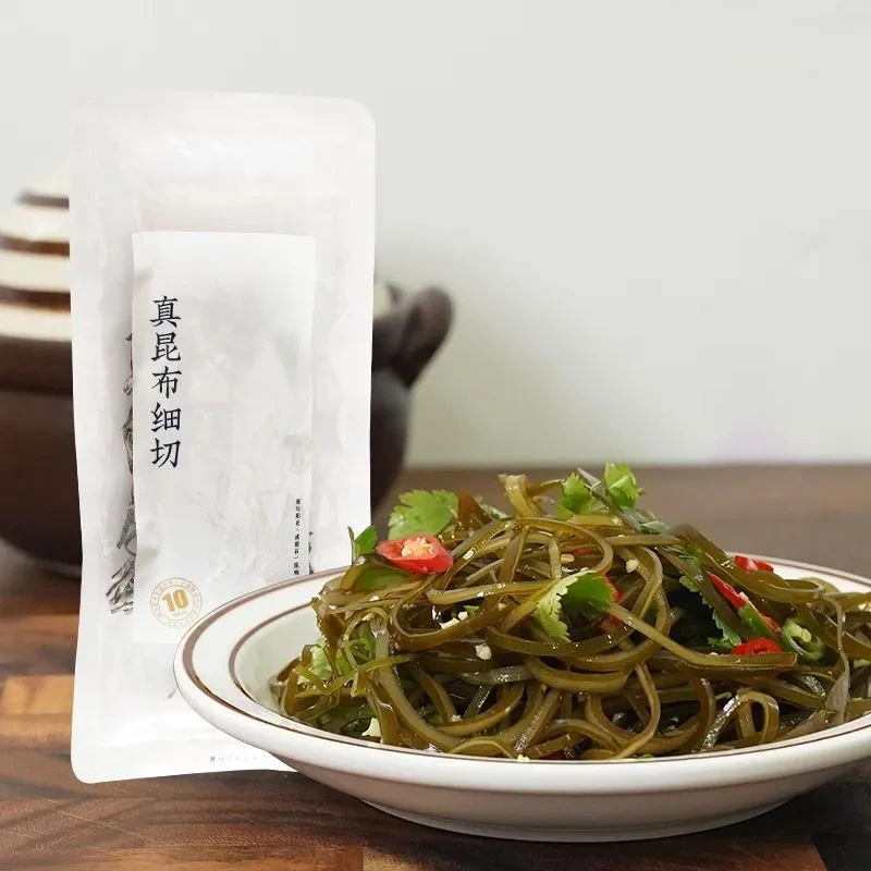 免洗昆布海带丝 天然无盐无沙泡发即食 煲汤凉拌营养好吃30克/袋