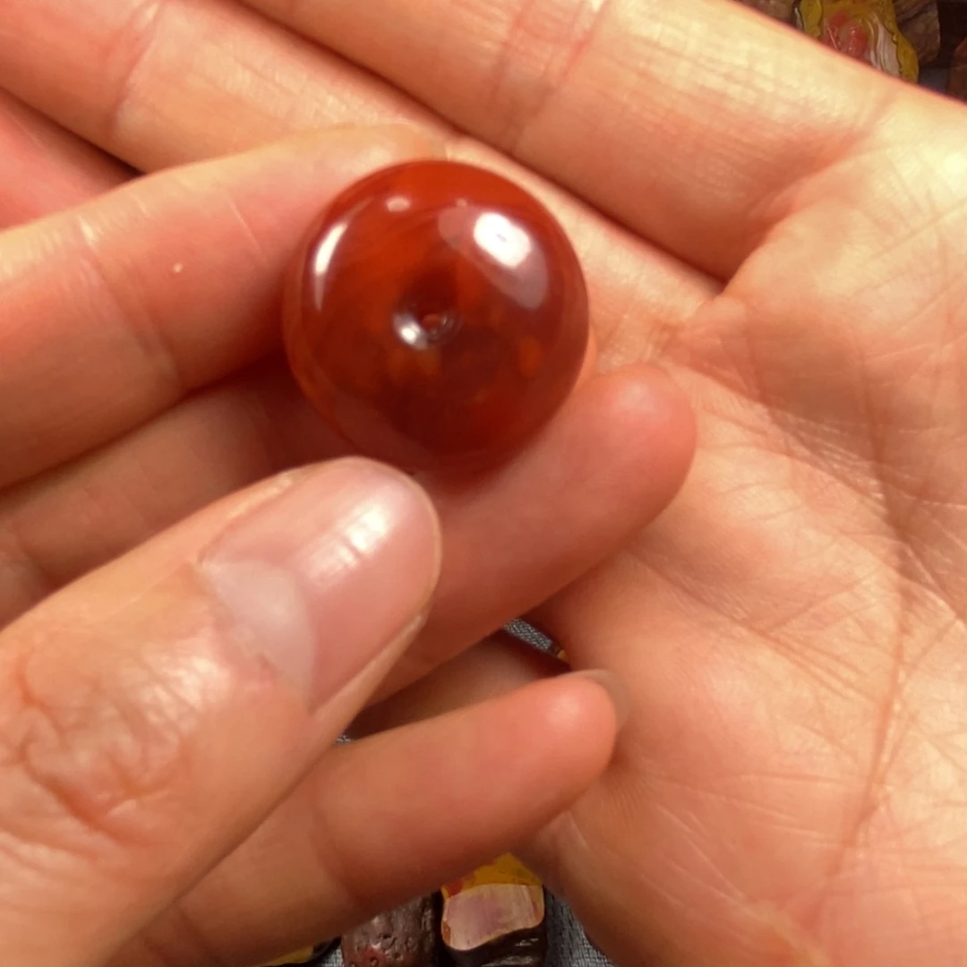 南红玛瑙平安扣未镶嵌?****?