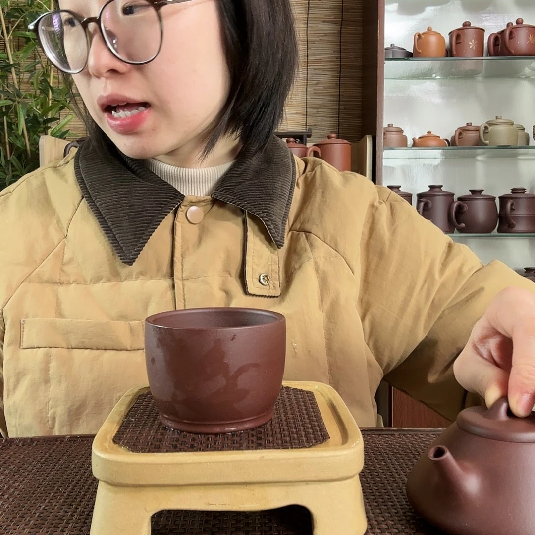 紫砂茶杯原矿中槽清主人杯一个150CC