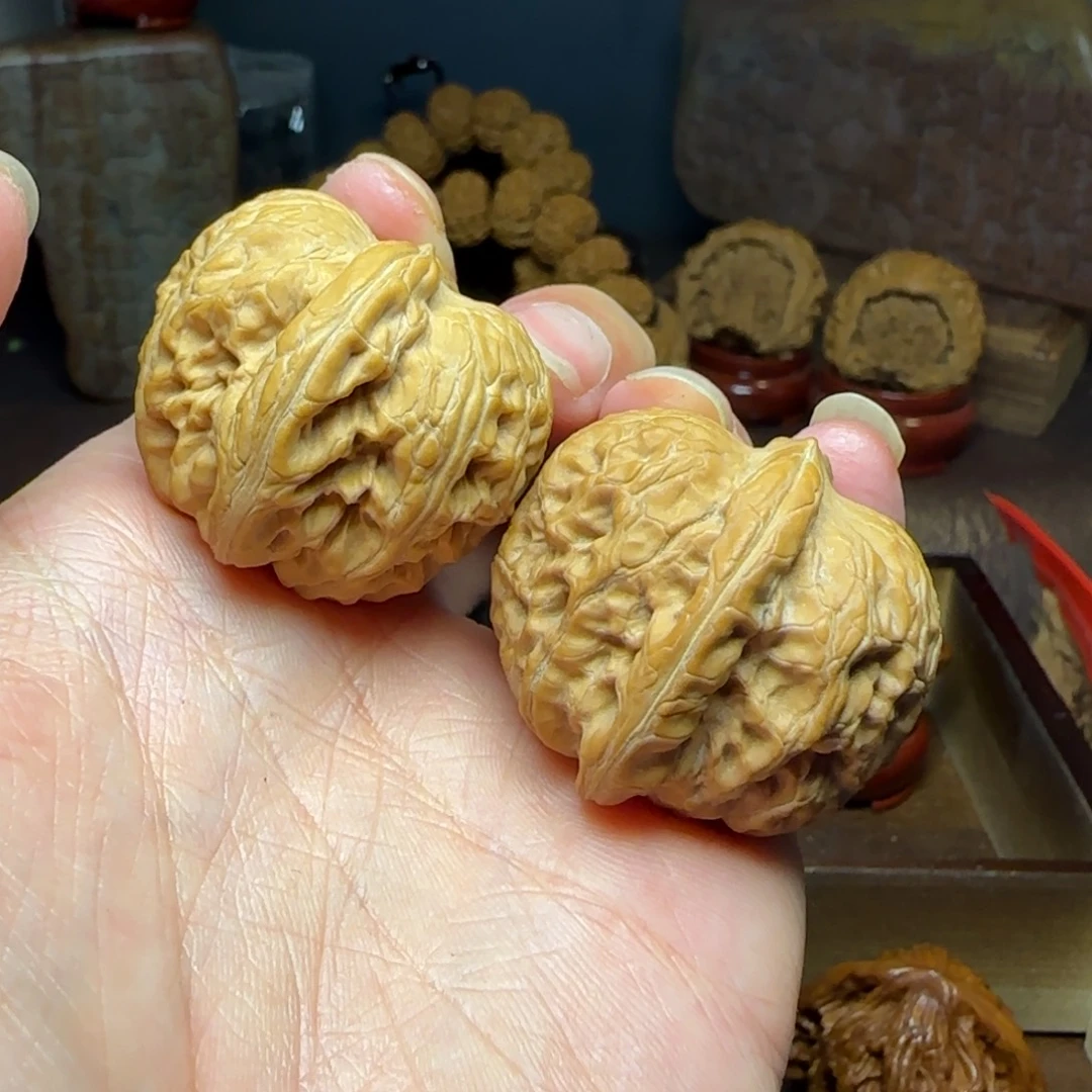 桃核把件元宝36+（