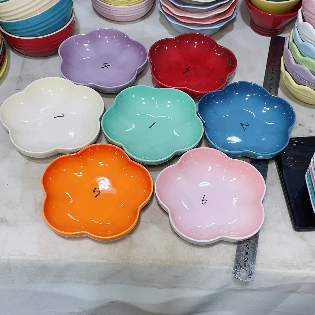瓷片微瑕陶瓷餐具家用 两个