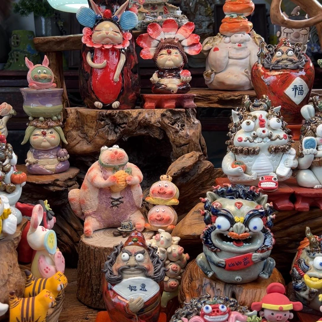 C***雨小镇青花每日有新品