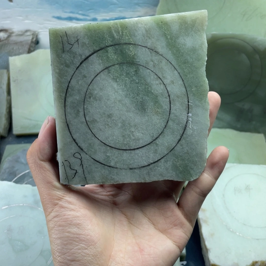 海***花定制和田玉定制手镯