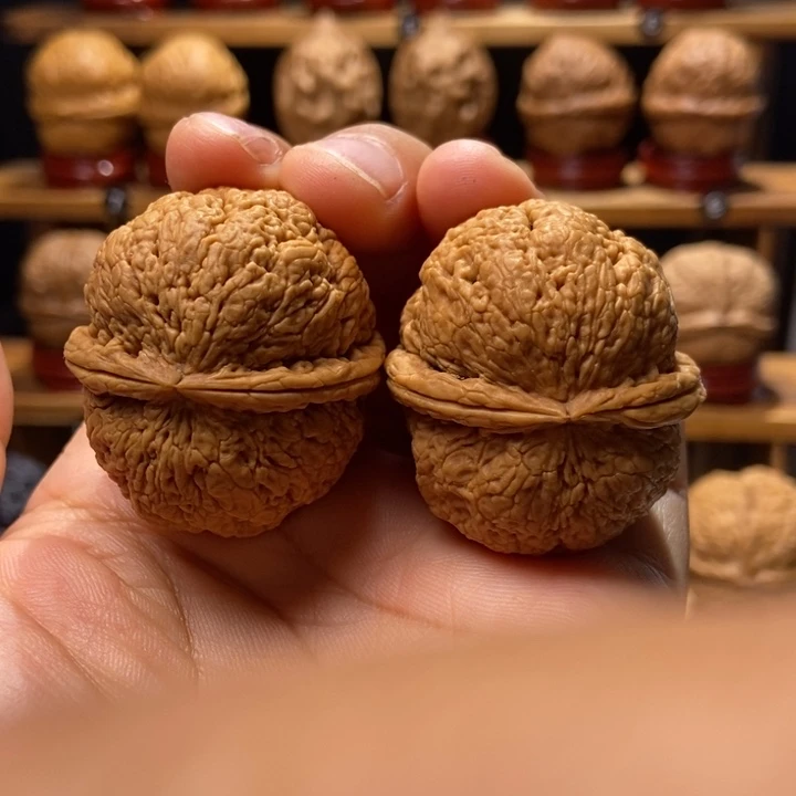 把件文玩核桃脑纹元宝8