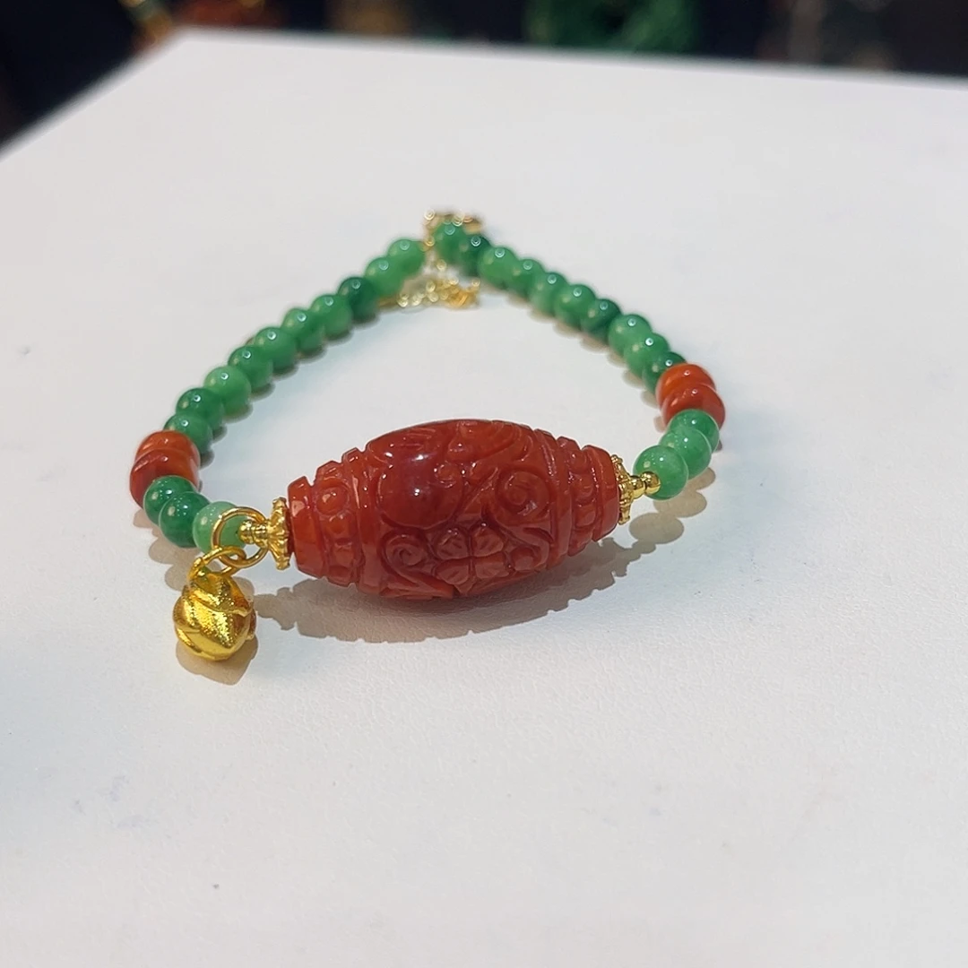 翡翠未镶嵌手链福利