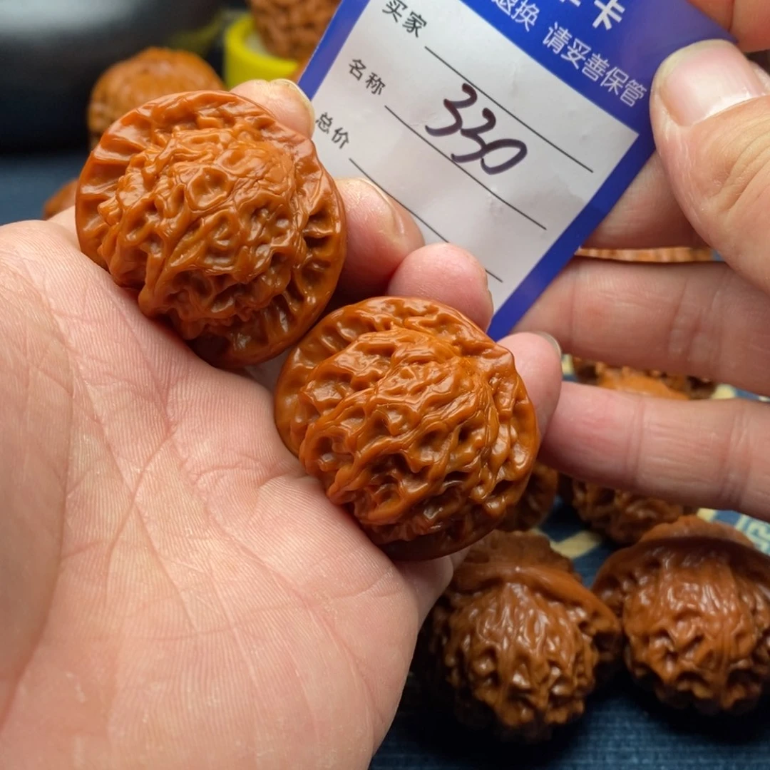 文玩核桃把件公子帽39