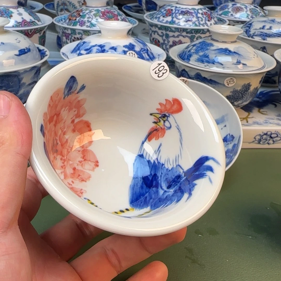 景德镇手工手绘茶具193