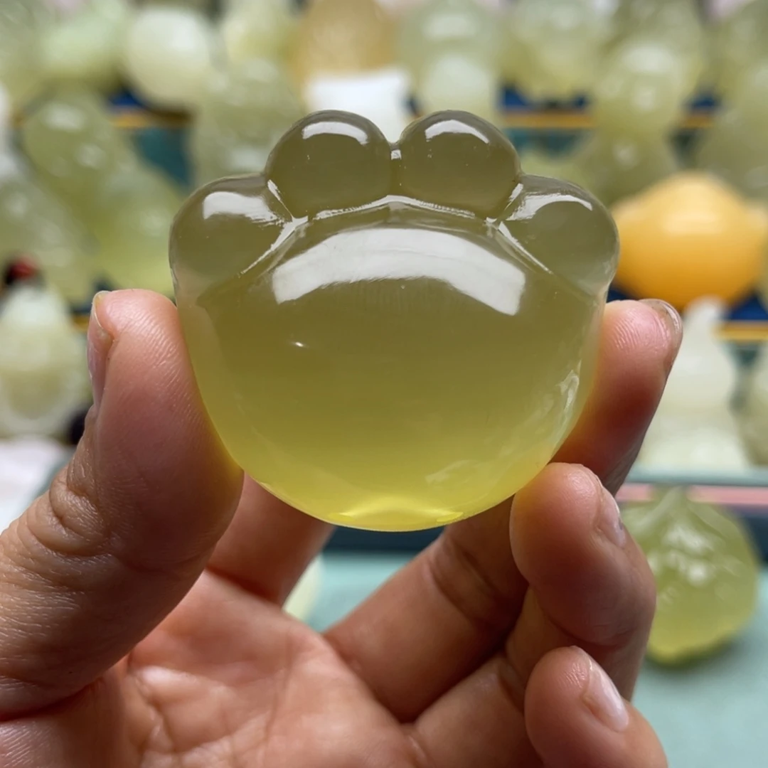 用***7玉天然桌面小摆件