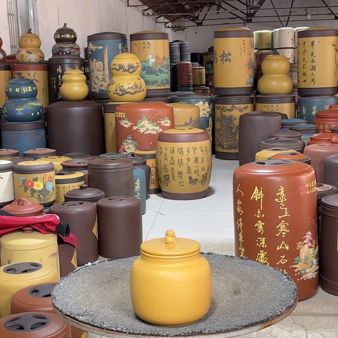 紫砂茶叶罐茶叶罐