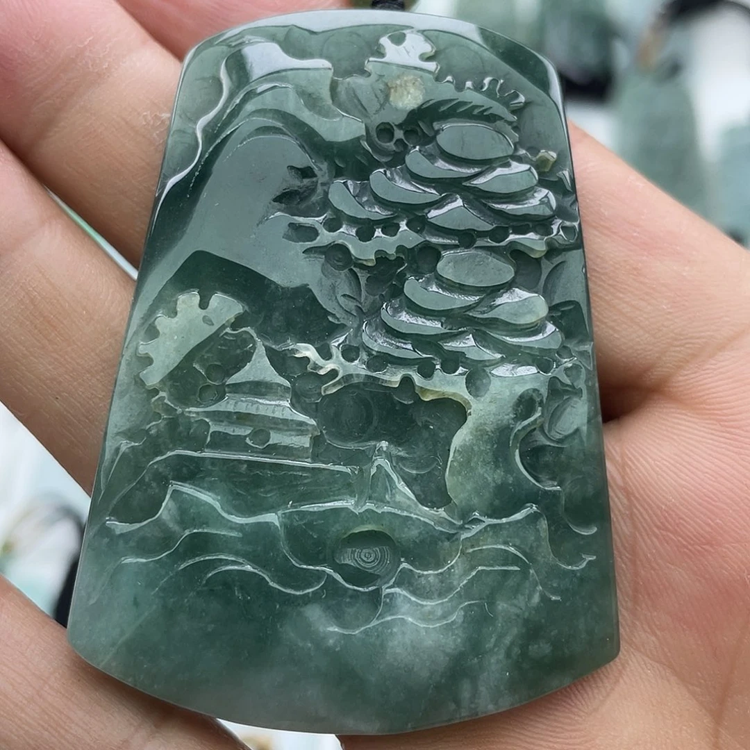 颈饰未镶嵌翡翠翡翠