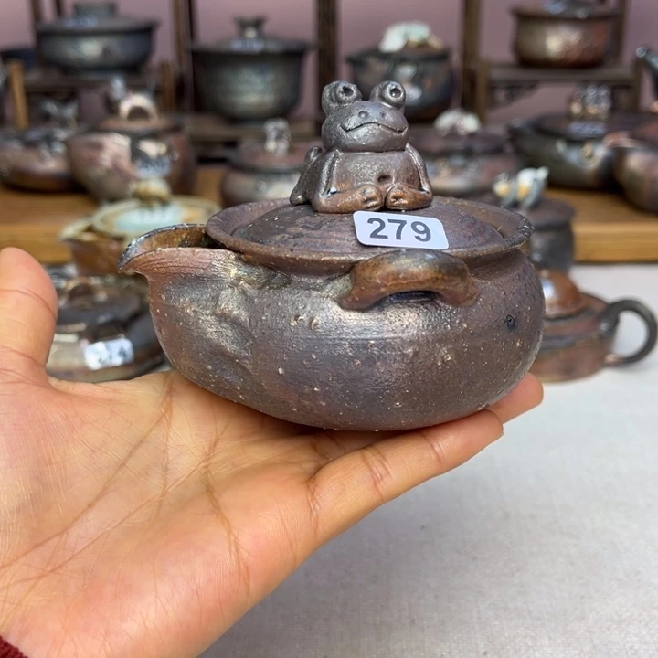壶裸柴烧陶瓷茶具