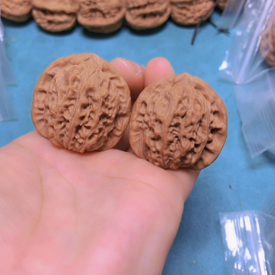 【闪购商品】把件核桃35.5小众赤灵龟背