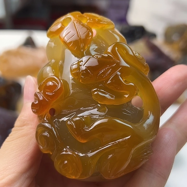 未镶嵌颈饰玛瑙/玉髓