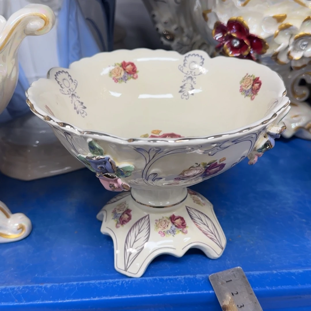 瓷片陶瓷工艺花瓶摆件