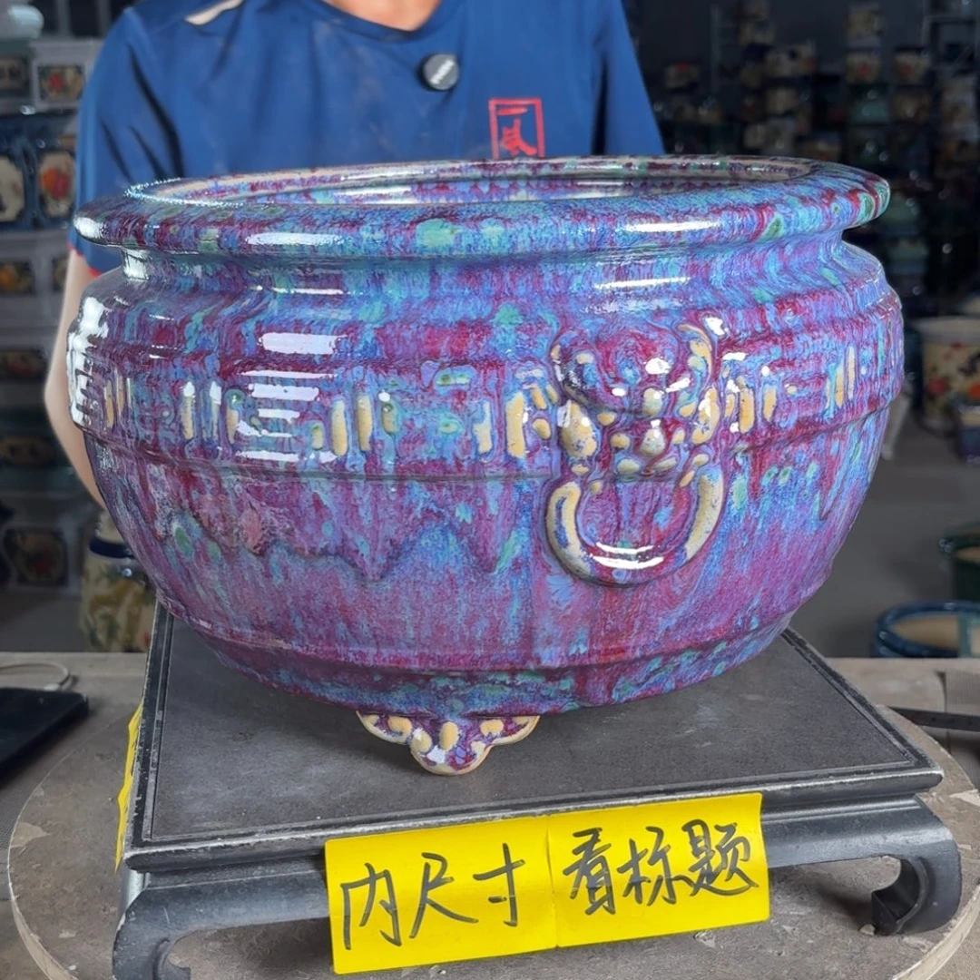 一风堂石湾花盆 内26*18
