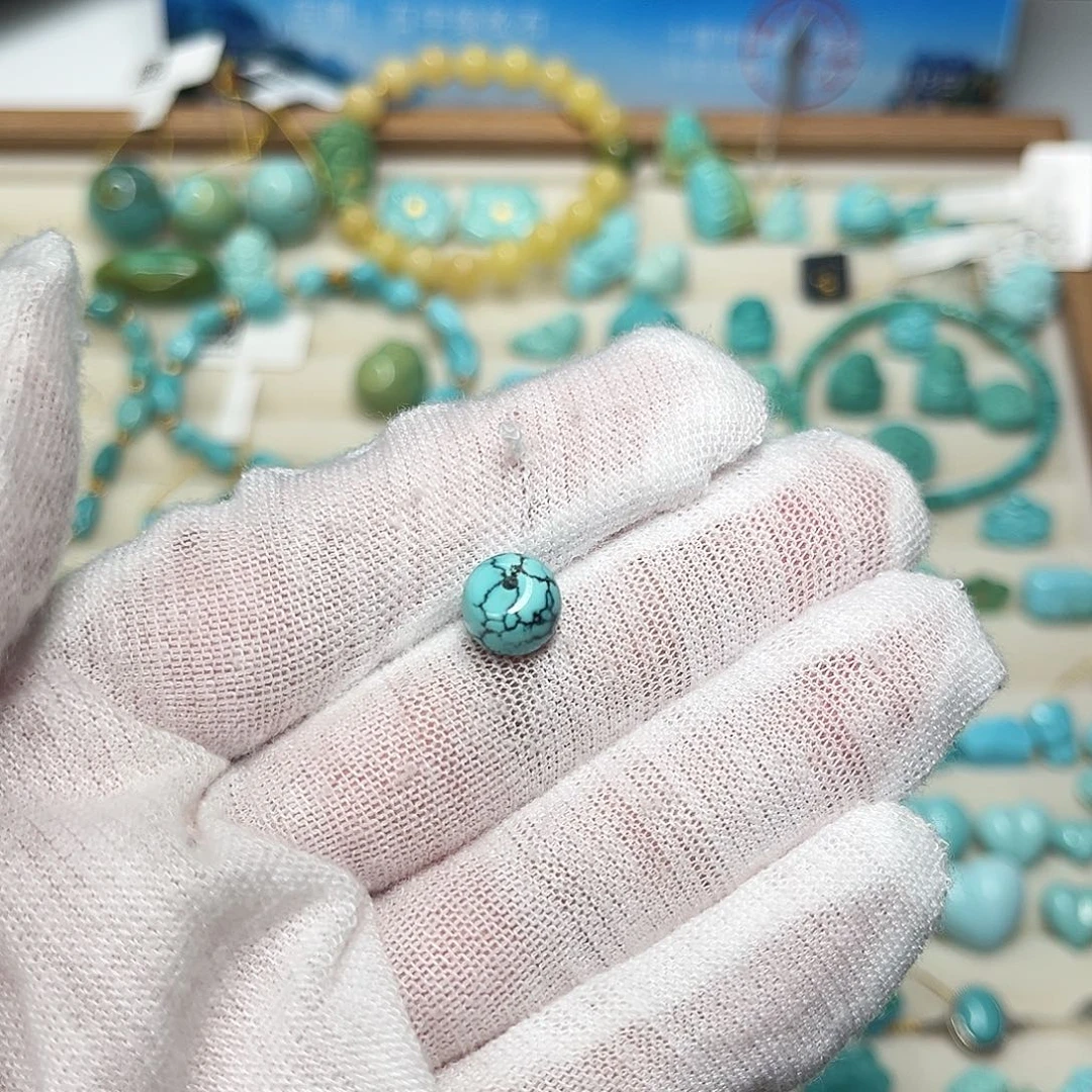 绿松石未镶嵌珠宝半成品