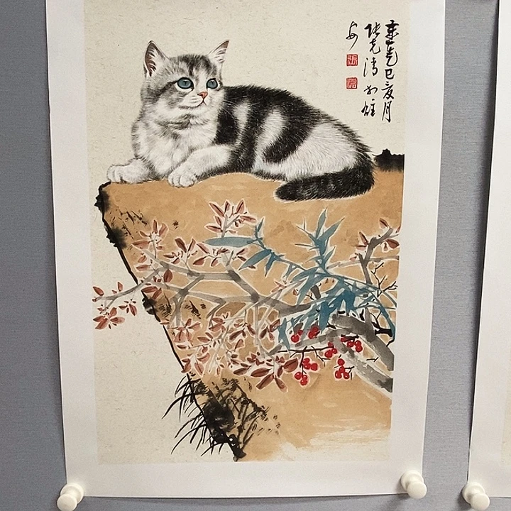 国画亲笔手绘原创