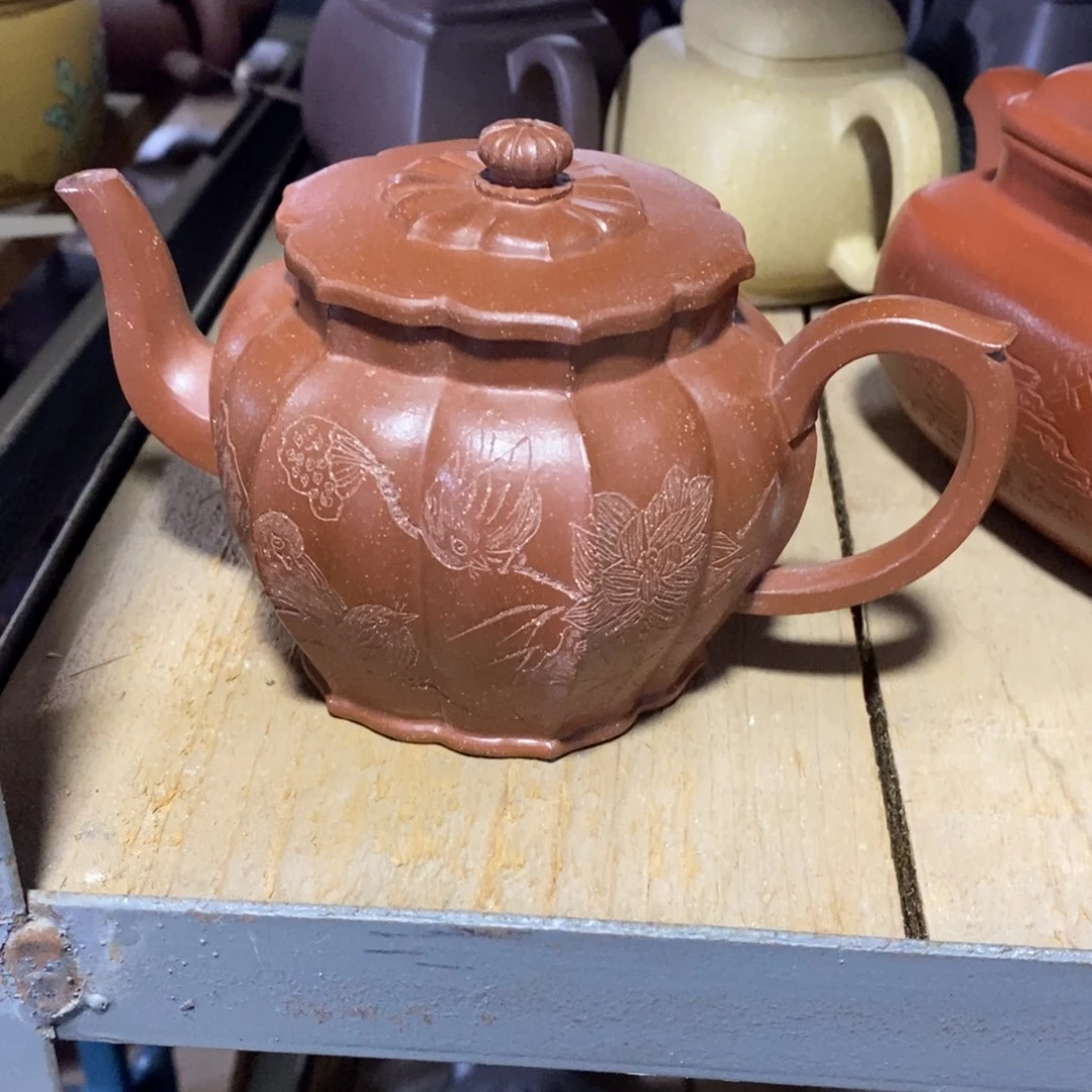 紫砂茶壶原矿手工14