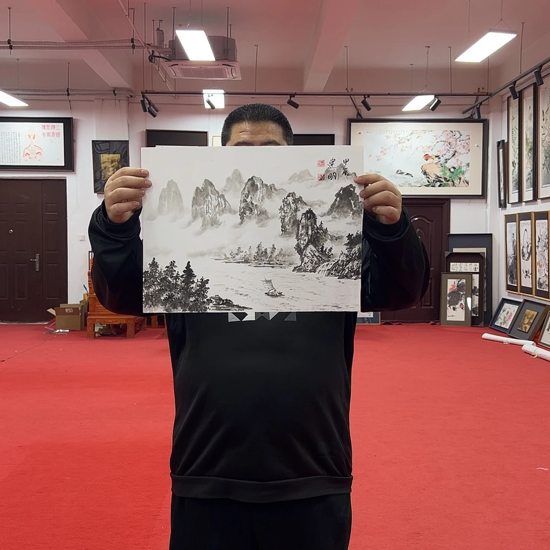 国画童建明老师艺术精品