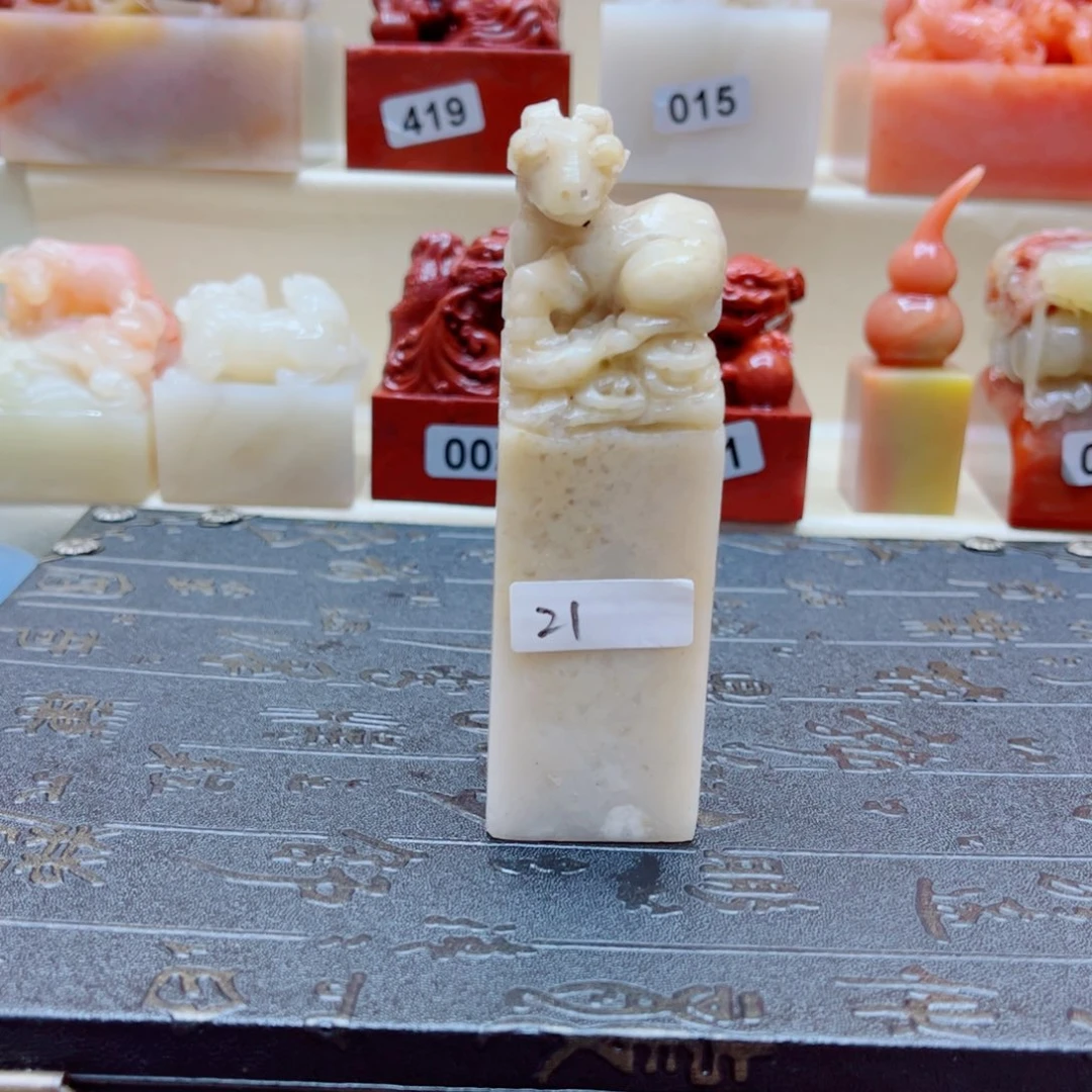 篆***雕寿山石印石老挝111111111