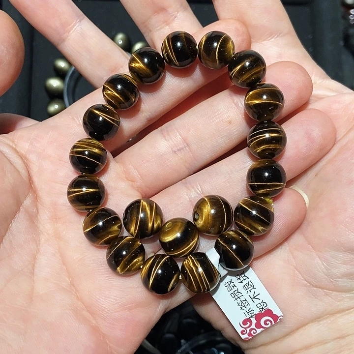 乄***)木变石（虎睛石）手串未镶嵌