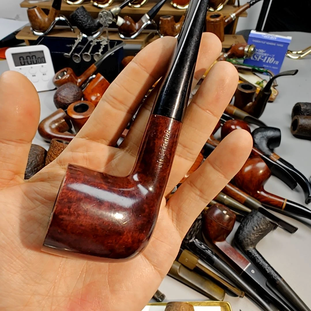 王***s王老板专拍，石楠木烟斗