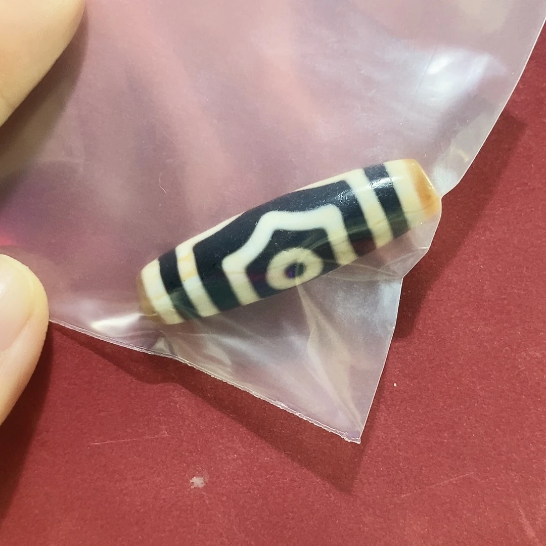 消***士玛瑙/玉髓未镶嵌颈饰行运三眼