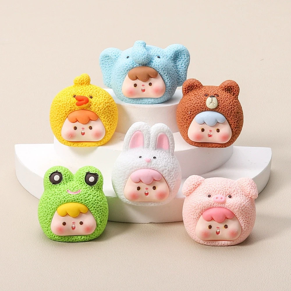 【动物崽崽】对对碰DIY树脂桌面摆件潮玩九宫格萌粒