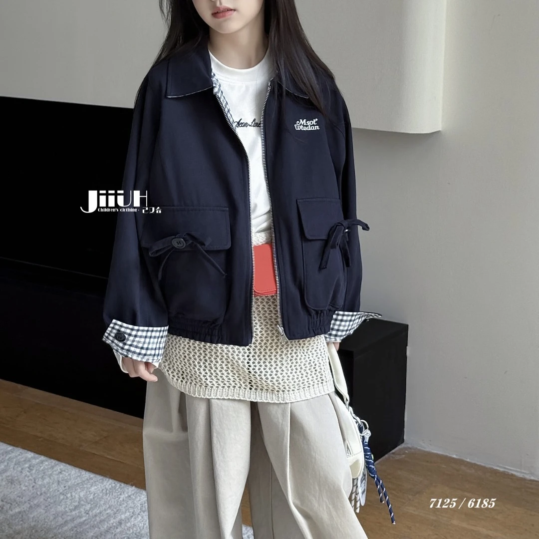 7125儿童两面穿外套