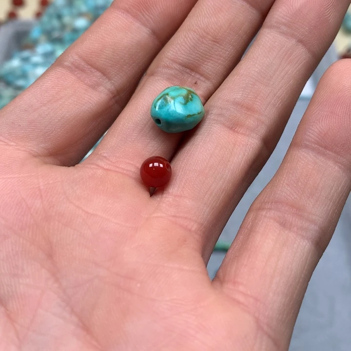 南红玛瑙配饰未镶嵌楠****6