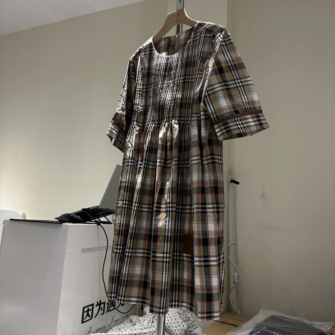 【心依阁铭品】格子裙小个子穿搭舒适休闲款